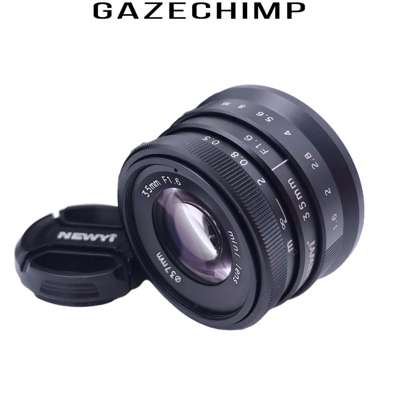 Ống Kính 35mm F / 1.6 Aps-C Cho Máy Ảnh Fujifilm X Mount X-A1 X-A5 X-A10 X-T1 X-T10