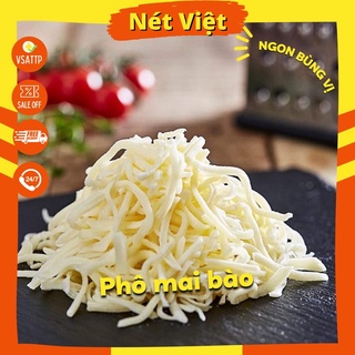 PHÔ MAI BÀO MOZZARELLA VÀ 10 ĐẾ PIZZA 16CM