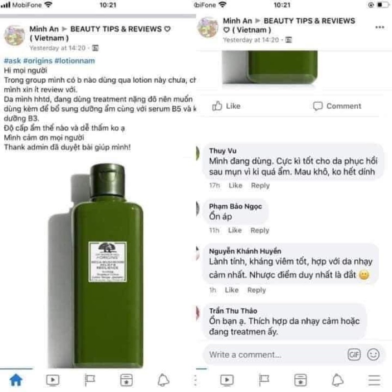 Lotion Origins - Toner Lành Tính bản mới date xa