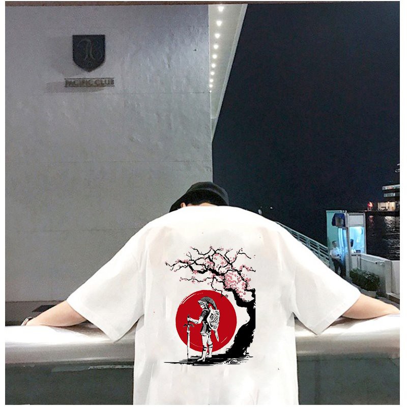 Áo thun unisex form rộng Nhật Bản đẹp độc lạ phong cách cá tính vải dày mịn 2019T2349