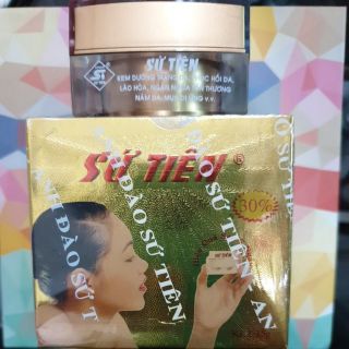 Kem Sứ Tiên Đồng Dưỡng Trắng Da, Tái Tạo Da, Ngừa Mụn Thâm Nám Dưỡng Ẩm Cho Da 15g.