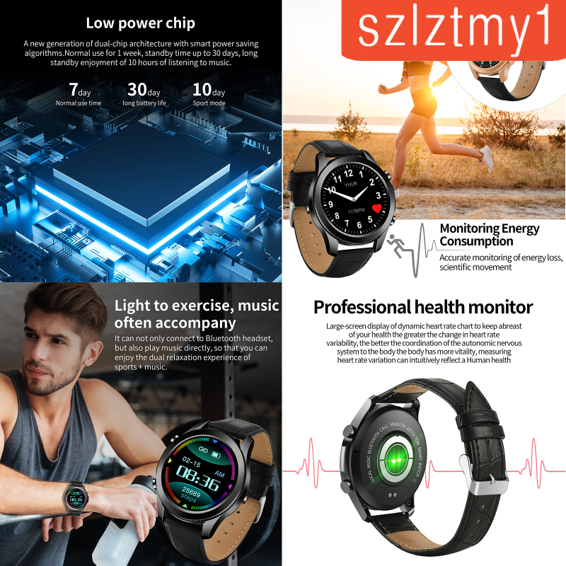 [Thunder] W3 Smart Watch Fitness Tracker Blood Pressure Monitor Smartwatch