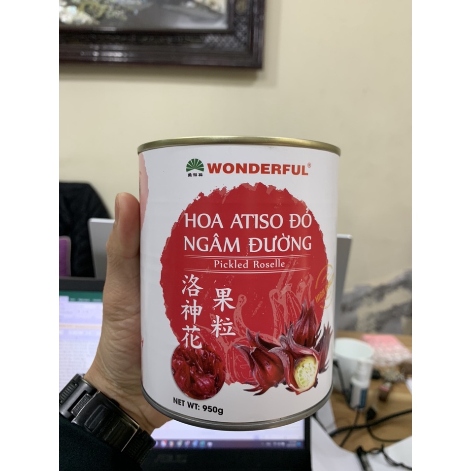 Hoa Atiso Đỏ Hãng Wonderfull ( Dạng Mứt ) Túi 1kg - Ngon