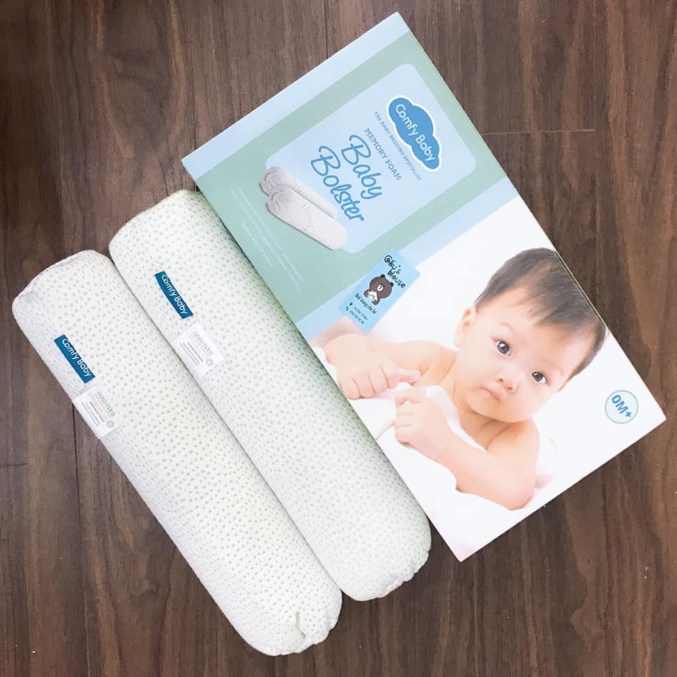 Gối chặn cho bé  𝑭𝒓𝒆𝒆𝒔𝒉𝒊𝒑  Gối chặn sợi tre bamboo Comfybaby CFN02