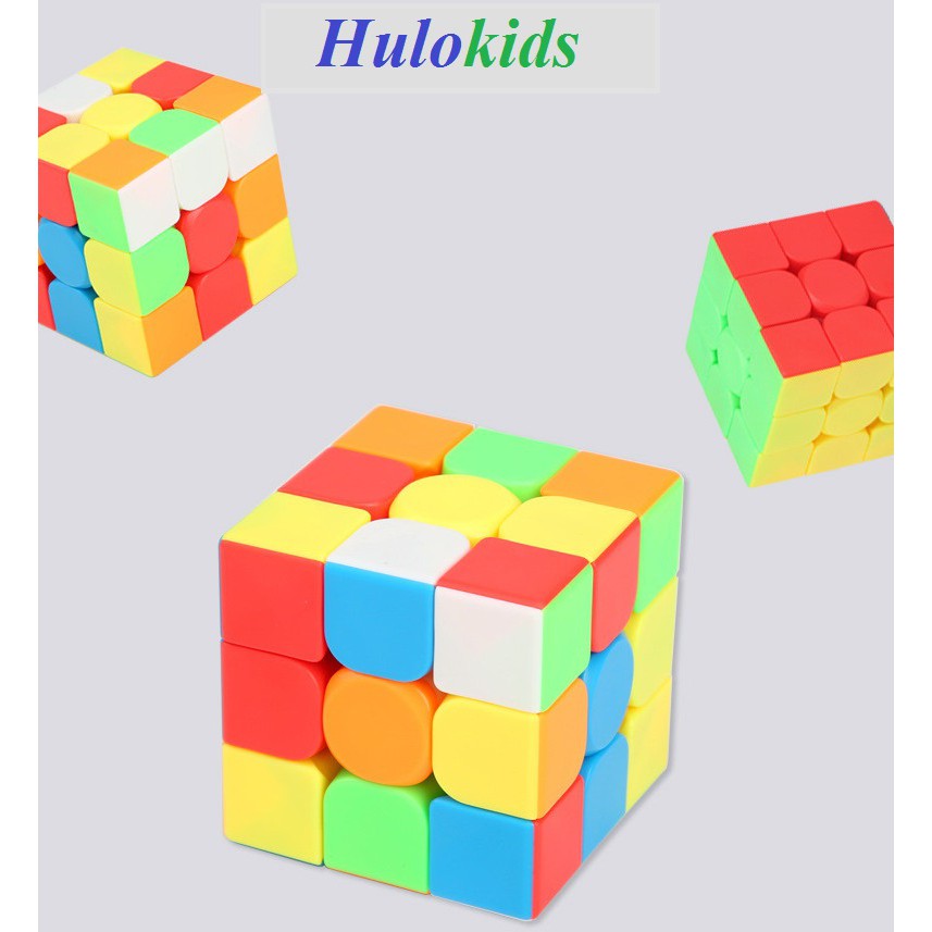 {Loại 1} Rubik 3x3x3 - Hàng chất lượng, xoay trơn, bền