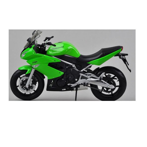 Mô hình moto Kawasaki Ninja 650R tỉ lệ 1:10 WELLY