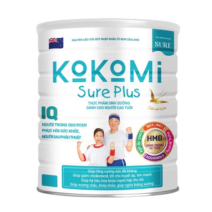 SỮA KOKOMIL SURE PLUS 900G