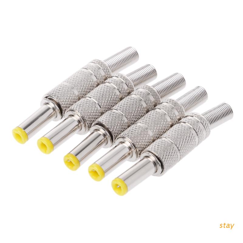 Bộ 5 Đầu Nối Nguồn DC 5.5x2.1mm Chất Lượng Cao