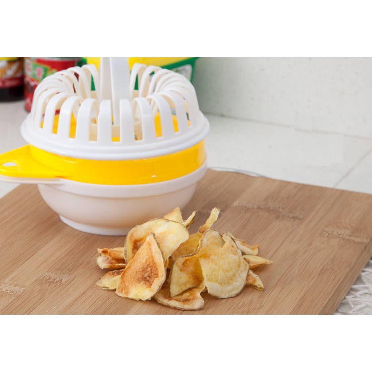 Khay Nướng Khoai❤️FREESHIP❤️ Dụng Cụ Làm Khoai Tây Chiên Giòn Trái Cây Lò Vi Sóng