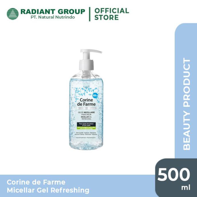 (Hàng Mới Về) Gel Làm Tươi Mát Corine De Farme Micellar 500ml