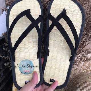 Dép chiếu Hội An handmade mẫu basic