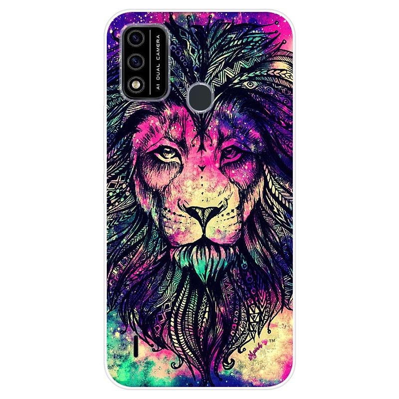 Ốp Điện Thoại TPU Silicon Mềm Họa Tiết Hoạt Hình Cho Itel A48 itelA48