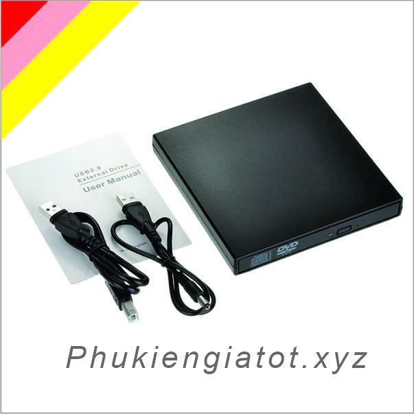 Ổ DVD RW GẮN NGOÀI LAPTOP PC MACBOOK - Ổ DVD RW GẮN NGOÀI LAPTOP PC