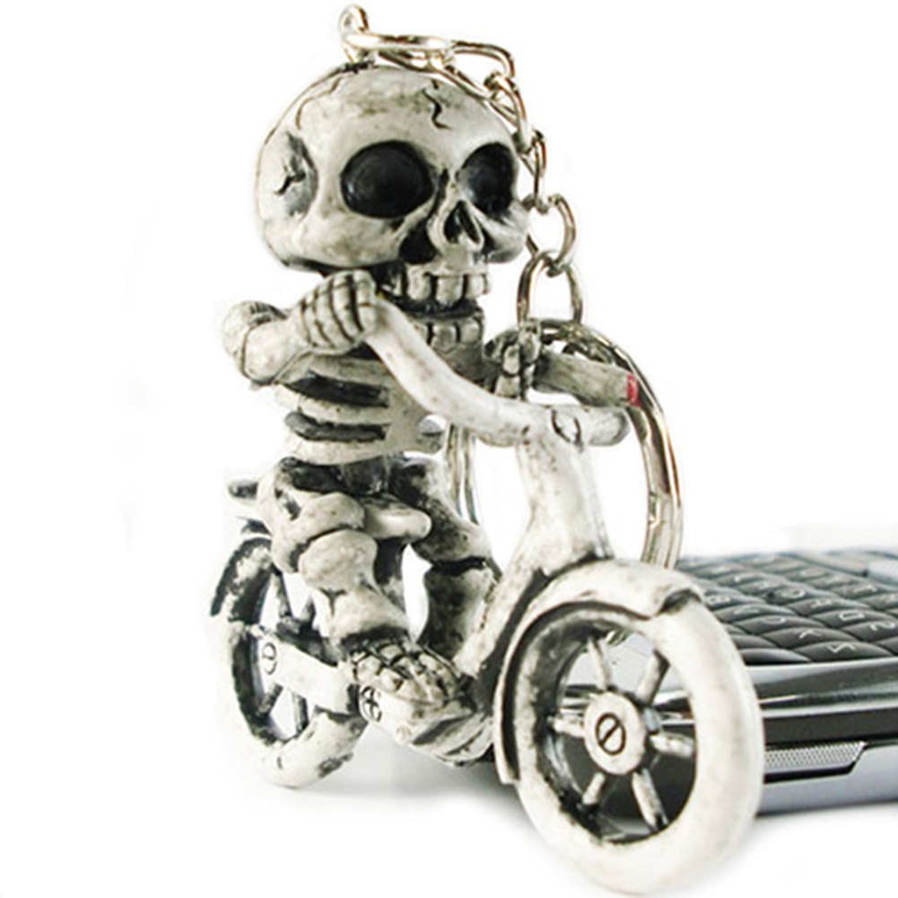 Móc khóa hình đầu lâu sáng tạo