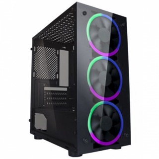 [SALE 10%] Thùng case, vỏ máy tính VSP V3-607 Gaming nắp hông trong suốt