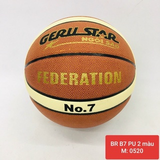 Banh bóng rổ geru star hàng 2 da thi đấu