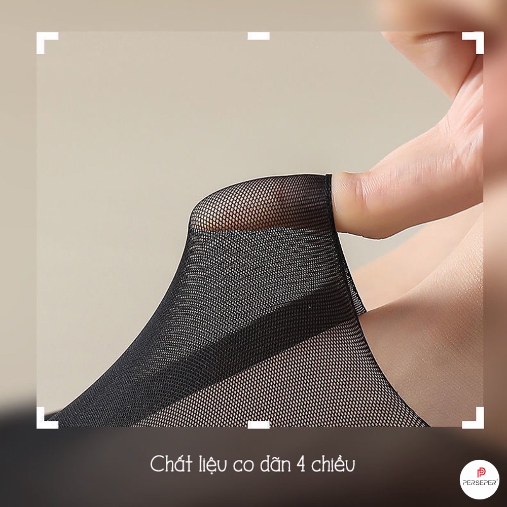 Tất cổ ngắn nữ chất liệu vải Hàn mát lạnh, vờ lười nữ dễ phối đồ - Cherry Shop