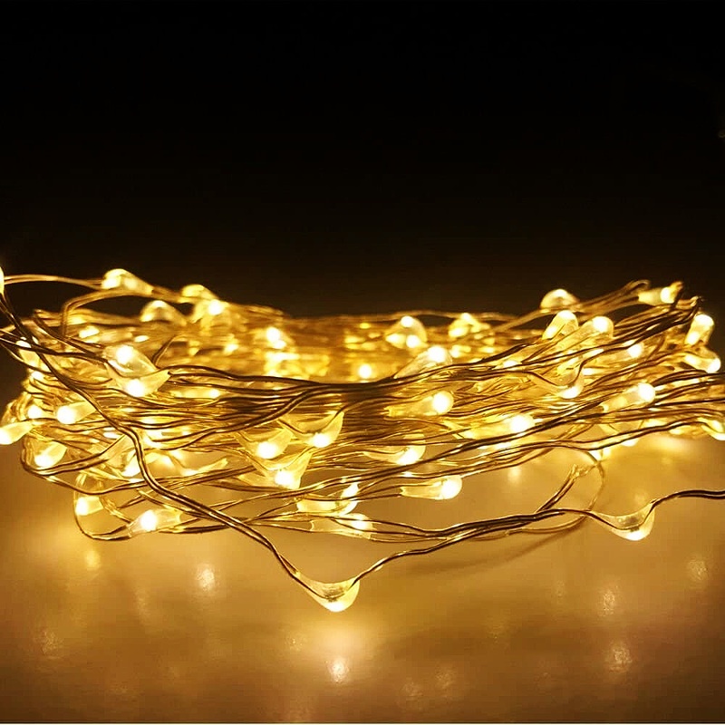 Dây Đèn LED Bằng Đồng Dài 1/2M Dùng Trang Trí Đa Năng