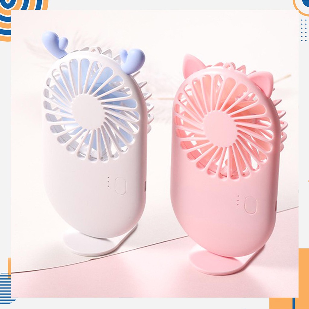[ Có Video ] Quạt Cầm Tay Mini Pocket Fan Chính Hãng [ Full Box + Phụ Kiện] | BigBuy360 - bigbuy360.vn