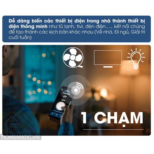 ( Rạng Đông ) Ổ cắm điện thông minh 16A , điều khiển bằng wifi , 3g, 4g Rạng Đông công suất 3500w bảo hành 24 tháng