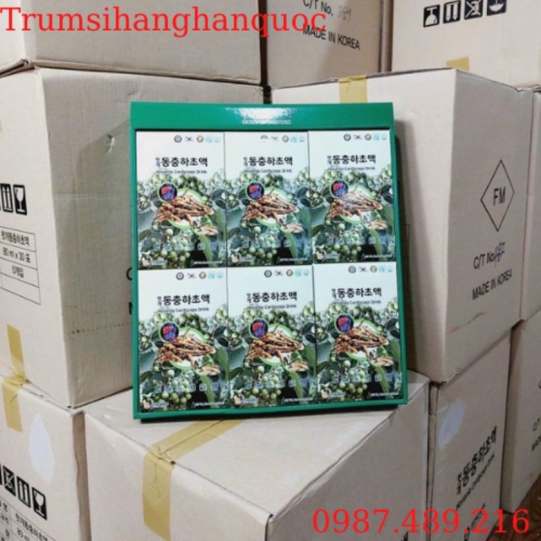 Nước Bổ Gan Đông Trùng Hạ Thảo Jeong Won Hàn Quốc [ Hàng Mới Về ]