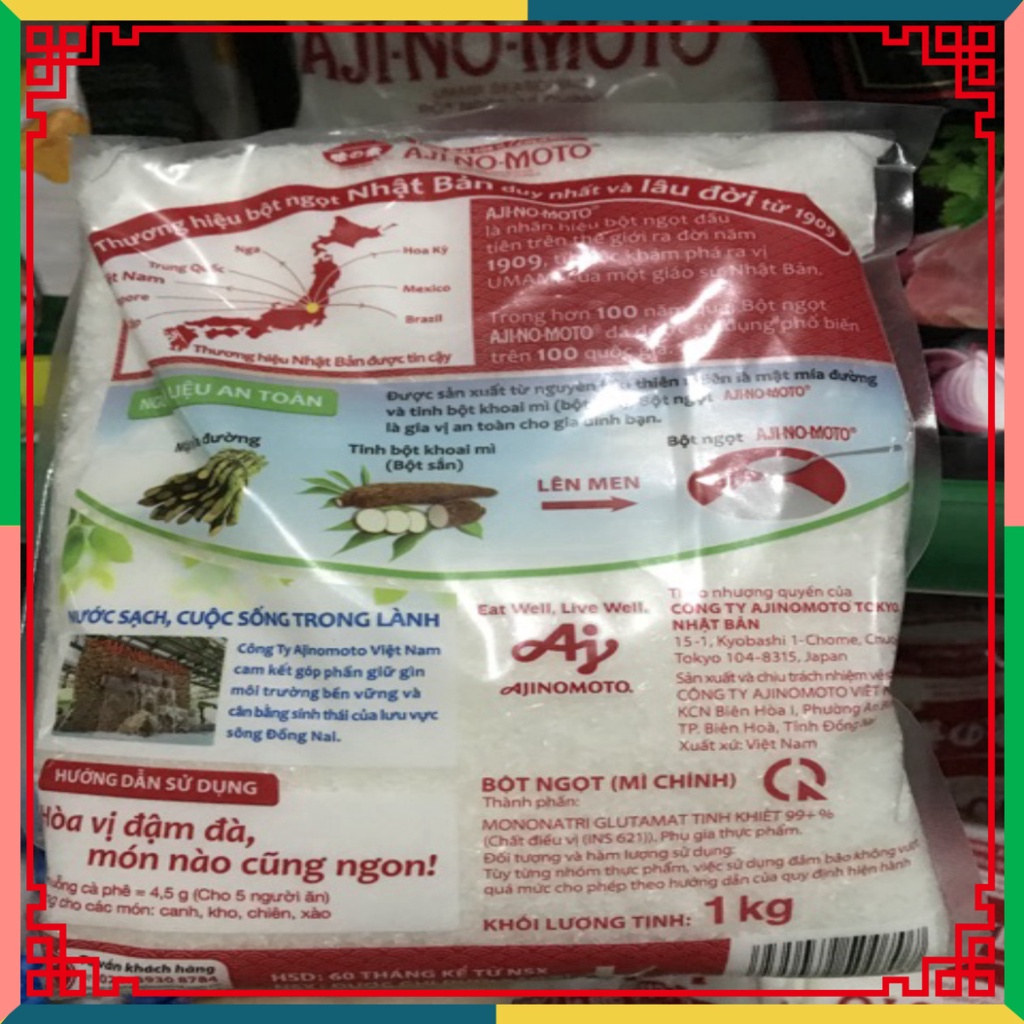 Mì Chính/ mì chính Ajinomoto 1Kg Cánh To