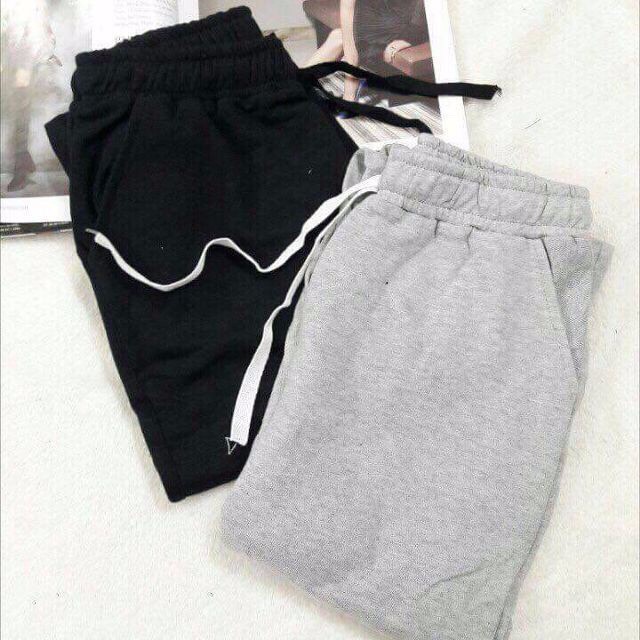 Quần jogger nỉ nam nữ NPV bo chun dầy dặn, quần nỉ ngủ nam nữ chất nỉ da cá 3 màu | WebRaoVat - webraovat.net.vn