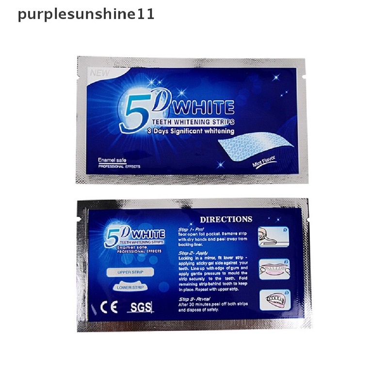 Miếng Dán Trắng Răng White Teeth Whitening Strip Nội Địa Trung