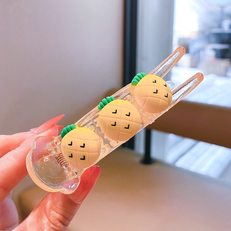 Kẹp tóc hình trái cây hoạt hình đáng yêu cho bé gái,kẹp chắc chắn phong cách hàn quốc