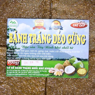 Bánh Tráng Dẻo Gừng LOẠI ĐẶT BIỆT 5 Cái/Xấp
