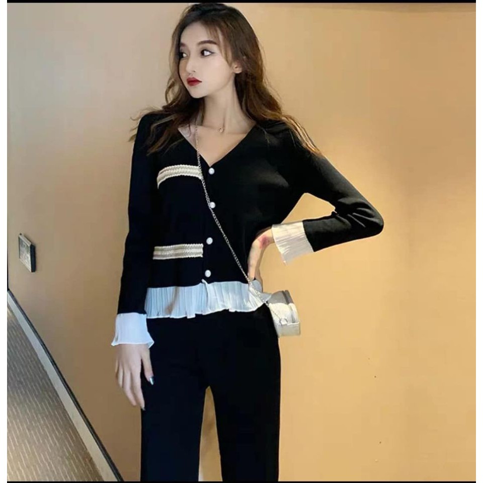 ĐỒ BỘ LEN THU ĐÔNG SIÊU MỀM, SIÊU ẤM THỜI TRANG NỮ HIỆN ĐẠI, BAO ĐẸP, KÈM ẢNH THẬT, HITHOT 2020, THỜI TRANG 1989