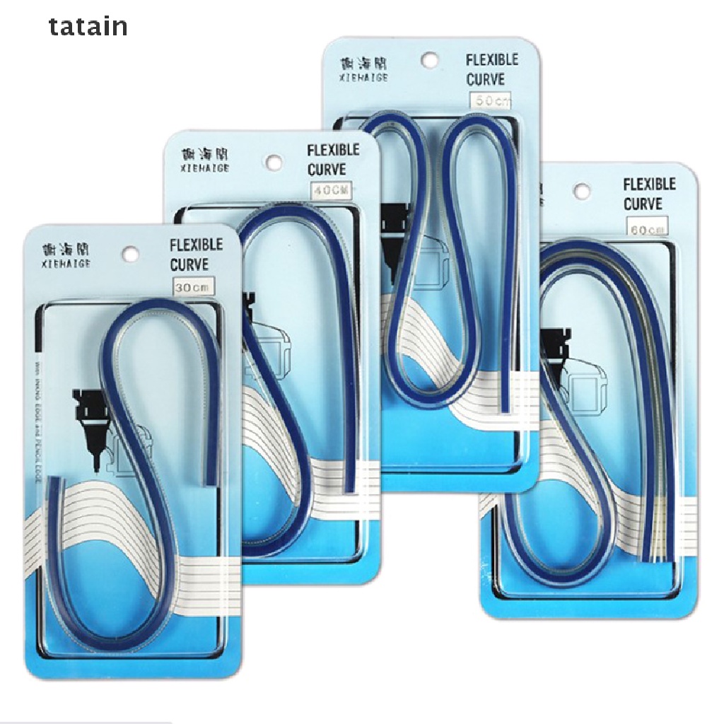 [TAT] 1pc DIY Flexible Curve Ruler Tailors Easy Read Manual Drafting Drawing Tool CVX