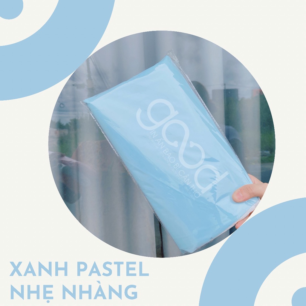 [HOT] SET 100 Túi niêm phong - túi ship hàng có sẵn keo nhiều màu pastel siêu xinh