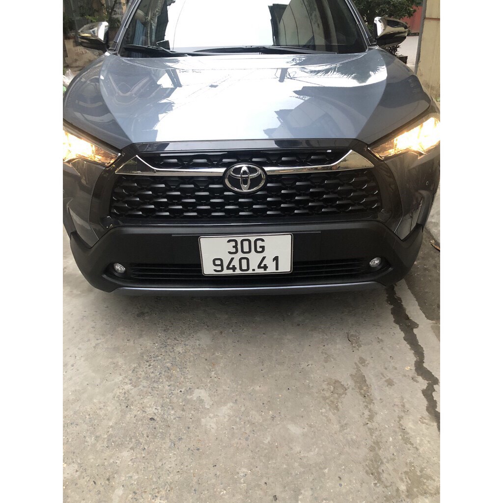 Thanh ốp mặt ca lăng, calang xe Toyota Corolla Cross 2020 2021 2022 2023