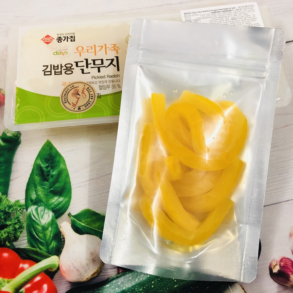 CỦ CẢI MUỐI HÀN QUỐC 100G DẠNG SỢI