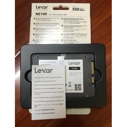Ổ cứng SSD Lexar NS100 128GB 256GB 512GB Sata III - Chính Hãng VIẾT SƠN- NEW Full Box -Bảo hành 3 năm