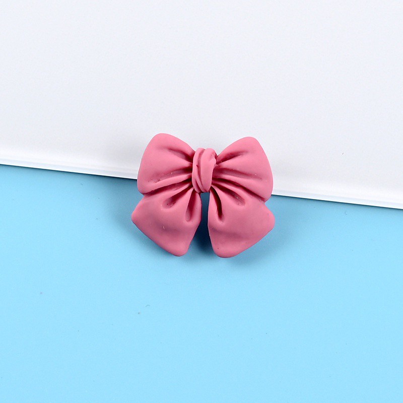 Set 10 nơ nhựa resin đính trang trí quần áo/ điện thoại thủ công