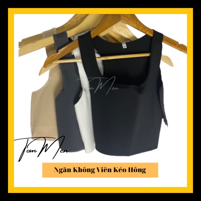 [Mã 12FASHIONSALE1 giảm 10K đơn 50K] Ngắn Không Viền Khóa Kéo Hông , hàng tận xưởng sản xuất