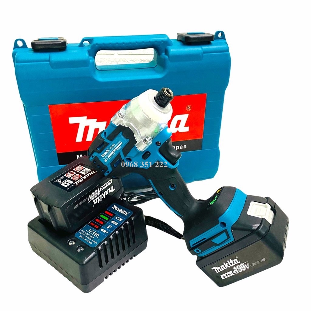 Máy chuyên vít Makita động cơ không chổi than, tặng mũi bắn vít dewalt