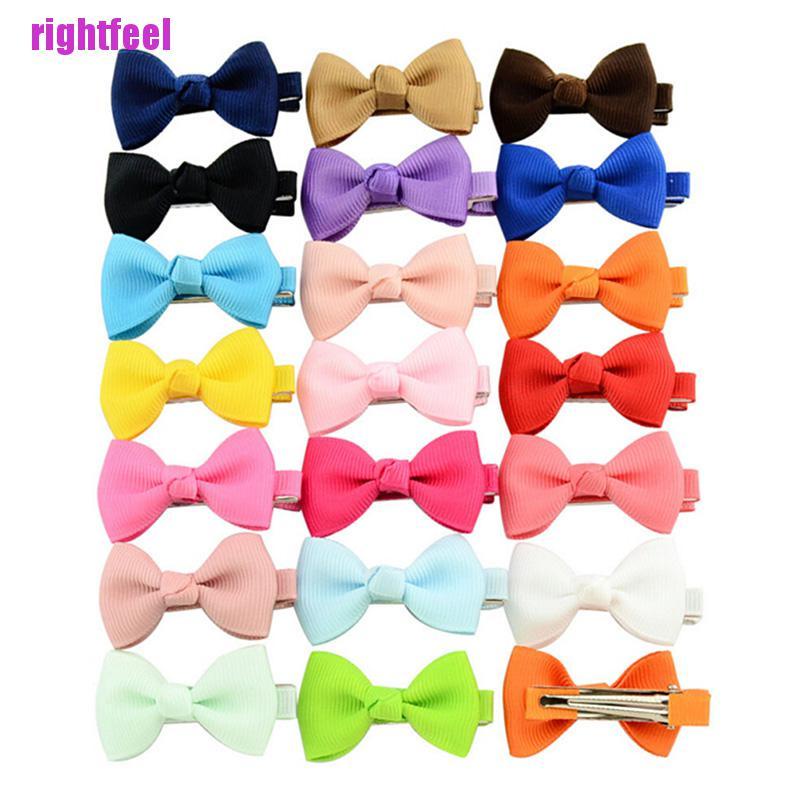 Bộ 100 Kẹp Tóc Nơ Dễ Thương Cho Bé Gái