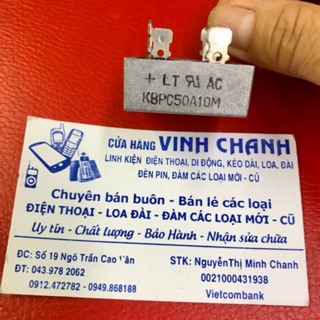 Cầu đi ốt chỉnh lưu 50a 1000v