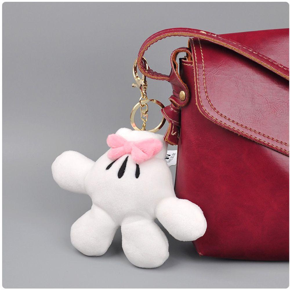 Móc Khóa Hình Chuột Mickey Nhồi Bông Hoạt Hình REBUY1