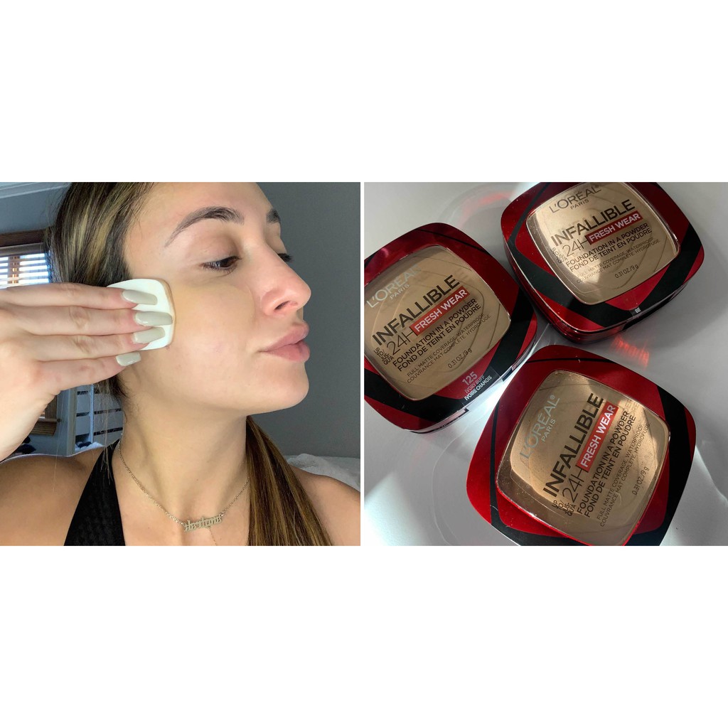 CÓ BILL-L'Oreal Paris Infaillible 24H Fresh Wear Powder Foundation