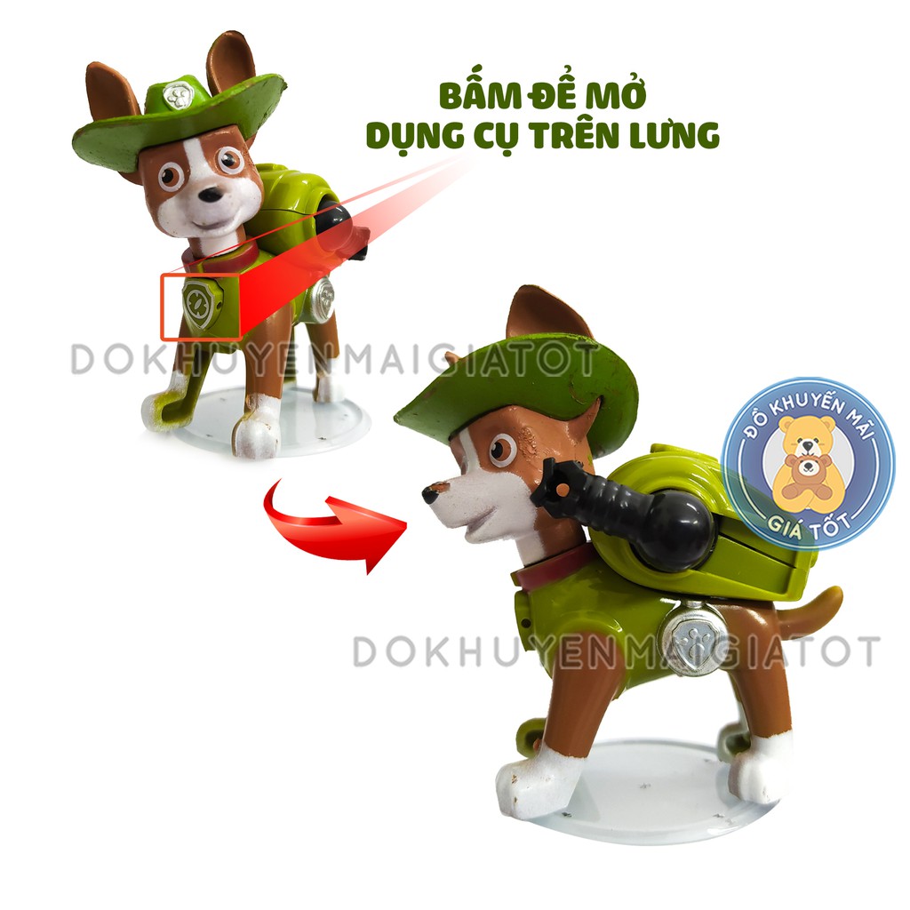 Bộ đồ chơi chó cứu hộ Paw.Patrol Dog rời từng nhân vật cho bé -  P19517