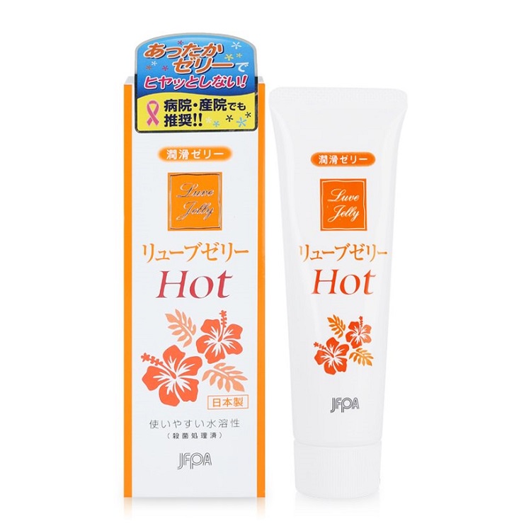 Gel bôi trơn JEX Luve Jelly Hot  55g, gel bôi trơn tăng khoái cảm cho phụ nữ