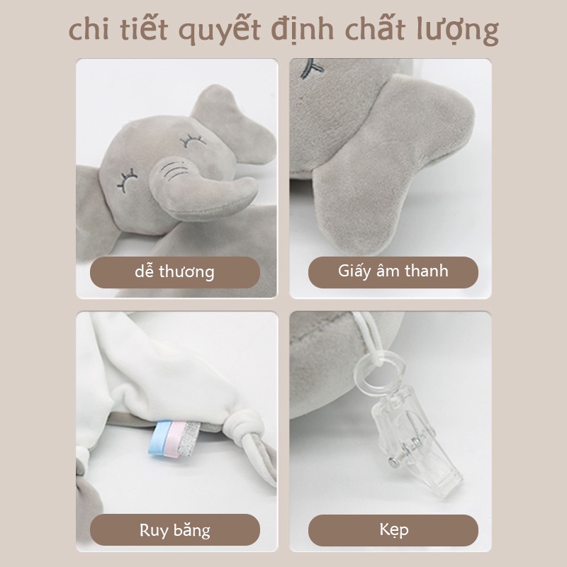 Đồ chơi êm dịu cho bé đồ chơi ngủ dễ thương bằng bông mềm