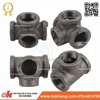 Ngã tư góc ren sắt  kẽm