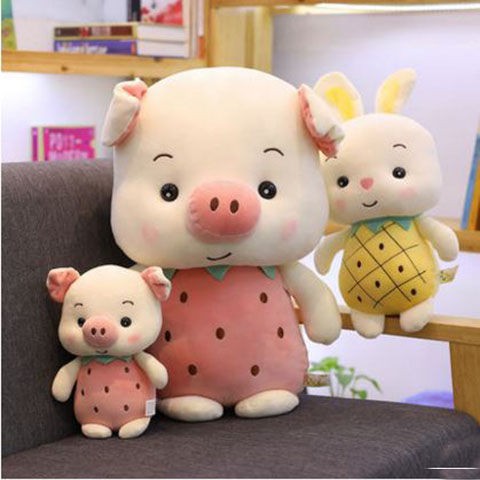 Yêu quái búp bê lợn ngủ gối BUNNY PLUSH Ngày sinh nhật của con búp bê