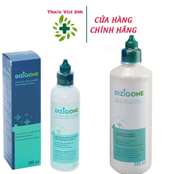 Dung Dịch Sát Khuẩn DIZIGONE - Giúp Tiêu Diệt Vi Khuẩn, Nấm An Toàn - Chai 500 ml - Thuocviet24h