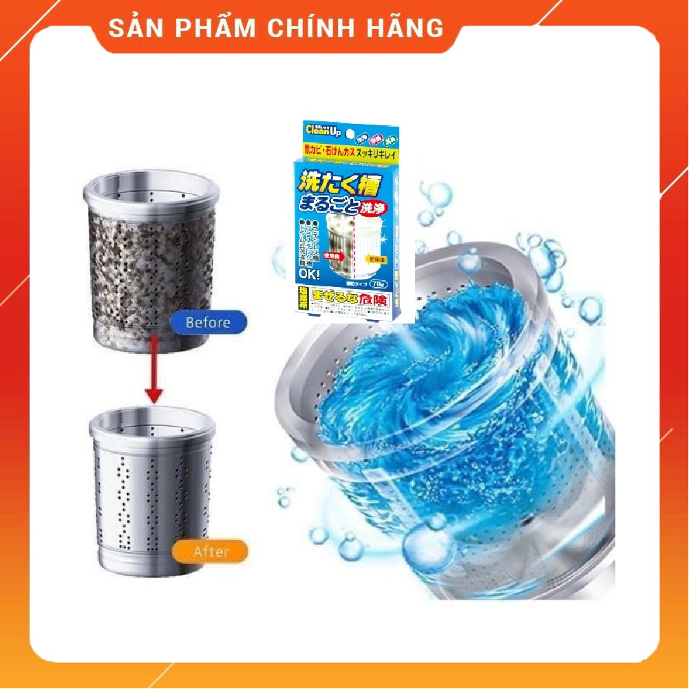Gói tẩy vệ sinh lồng giặt 70g